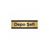 Özarslan Dizayn Depo Şefi 5x20 cm Altın Renk Metal Yönlendirme Levhası