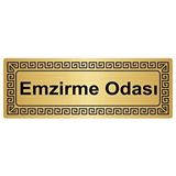 Özarslan Dizayn Emzirme Odası 7x20 cm Gümüş Renk Metal Yönlendirme Levhası
