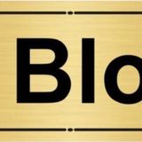 Özarslan Dizayn F Blok 7x20 cm Altın Renk Metal Yönlendirme Levhası