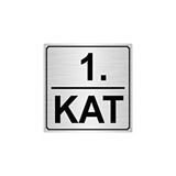 Özarslan Dizayn Gümüş 1 Kat 15x15 cm Metal Yönlendirme Levhası