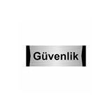 Özarslan Dizayn Güvenlik 10x20 cm Gümüş Renk Metal Yönlendirme Levhası