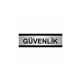Özarslan Dizayn Güvenlik 7x20 cm Gümüş Renk Metal Yönlendirme Levhası