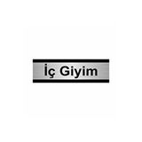 Özarslan Dizayn İç Giyim 5x20 cm Gümüş Renk Metal Yönlendirme Levhası