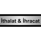 Özarslan Dizayn İthalat 5x20 cm Gümüş Renk Metal Yönlendirme Levhası