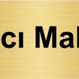 Özarslan Dizayn Kalıcı Makyaj 7x20 cm Altın Renk Metal Yönlendirme Levhası