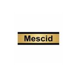 Özarslan Dizayn Mescid 5x20 cm Altın Renk Metal Yönlendirme Levhası