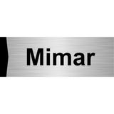 Özarslan Dizayn Mimar 5x20 cm Gümüş Renk Metal Yönlendirme Levhası