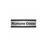 Özarslan Dizayn Numune Odası 5x20 cm Gümüş Renk Metal Yönlendirme Levhası