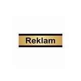 Özarslan Dizayn Reklam 10x20 cm Altın Renk Metal Yönlendirme Levhası