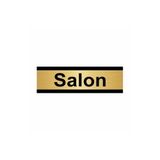Özarslan Dizayn Salon 5x20 cm Altın Renk Metal Yönlendirme Levhası