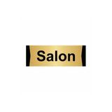 Özarslan Dizayn Salon 7x20 cm Altın Renk Metal Yönlendirme Levhası
