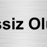 Özarslan Dizayn Sessiz Olunuz 7x20 cm Gümüş Renk Metal Yönlendirme Levhası