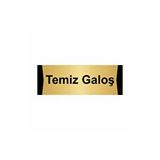 Özarslan Dizayn Temiz Galoş 10x20 cm Altın Renk Metal Yönlendirme Levhası