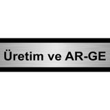 Özarslan Dizayn Üretim ve Ar-ge 10x20 cm Gümüş Renk Metal Yönlendirme Levhası