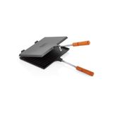 Özaslanlılar Metal Ocak Üstü Teflon Tost Makinası, 18 cm, Metal Teflon