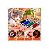 Özasya AVM 3 Fonksiyonlu Kırmızı Beyaz Işıklı Led Lazer Kedi Köpek Oyuncak Anahtarlık