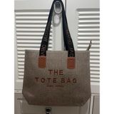 Özay Butik Tmca Tote Bag Çok Şık Omuz Çantası - 101-Bej