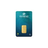 Özbağ AgaKulche 24 Ayar 10 Gram 995 Külçe Altın