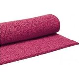 Özbalban Kıvırcık Paspas Kaymaz Paspas 14 mm Bordo Yolluk Antibakteriyal Hijyenik - 100 x 100 cm