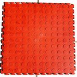 Özbalban Sert Pvc Kilitli Zemin Döşeme Karosu 6 mm - 35 x 35 cm - Kırmızı