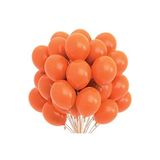 ÖZBEK 12" Pastel Helyum Turuncu Renk Balon 100'lü Paket