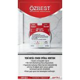 Özbest 200CM Duş Spirali - Krom