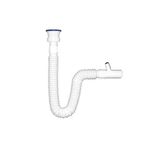 Özbest Çamaşır Çıkışlı Lüx Körüklü Lavabo Sifon