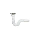 Özbest Körüklü Çamaşır Çıkışlı Lavabo Sifonu