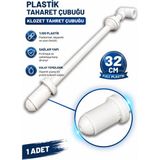 Özbest Plastik Taharet Çubuğu Klozet Tahret Çubuğu 32 cm Ful Plastik 1 Adet