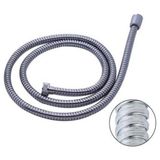 Özbest Spiral Banyo Duş Hortumu 150CM Örgülü - Krom