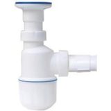 Özbest Taslı Lavabo Sifonu Lüx - Beyaz