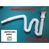 ÖZBEST UZUN KÖRÜKLÜ LAVABO SİFONU