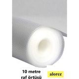 Özbience 10 Metre Şeffaf Raf ve Dolap Iç Kaydırmaz Örtü, Kaymaz, Koruyucu - Altın - Turkuaz - Seçenek 1