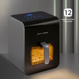 Özbience 12 Programlı Dokunmatik Ekranlı Buhar Fonksiyonlu 6l Airfryer - Ahşap