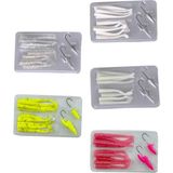 Özbience 12'li Lrf Micro Sandeel Set, 1.5 ve 5 Cm, Canlı Renk Seçenekleri - Ahşap - Bej