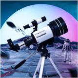 Özbience 150X Profesyonel Astronomik Uzay ve Doğa Gözlem Teleskobu - Ahşap - Beyaz - Seçenek 1