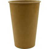 Özbience 16 Oz Kraft Kağıt Bardak, 480 Ml, 150'LI, Sıcak ve Soğuk Içecekler Için - Seçenek 1