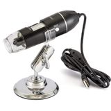 Özbience 1600X 2mp USB Cmos 8 LED Dijital Mikroskop, Yüksek Çözünürlük ve Parlak Görüntü - Ahşap