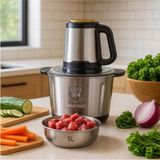 Özbience 1800W 5l Paslanmaz Çelik Blender, Meyve ve Sebze Doğrayıcı HM-8848