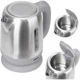 Özbience 1800W Lüks Çelik Su Isıtıcı Kettle 1.8l, Dayanıklı ve Şık Tasarım - Açık Bej