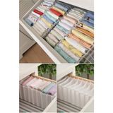 Özbience 2 Adet Medium 11 Gözlü Çekmece Düzenleyici Organizer 16X40X12 - Ahşap - Beyaz - Seçenek 1