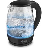 Özbience 240V Cam Kettle 2200W Siyah, 2 Yıl Garanti - Ahşap