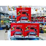 Özbience 24V Oto Su Isıtıcı 750ML Termo Kettle Araç Kullanımı Için Ideal - Altın - Turkuaz