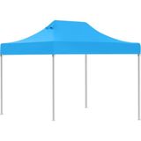 Özbience 300X450 cm Gazebo Tente Seti, Dayanıklı ve Kullanışlı Açık Alan Koruyucu - Ahşap - Beyaz