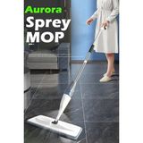 Özbience 360° Dönebilen Su Hazneli Sprey Mop, Sızdırmasız, Kullanışlı ve Pratik - Antrasit - Seçenek 1