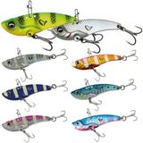 Özbience 3D Vib Blade 4,5cm 8,5g Vibrasyon Lrf Suni Yem Metal Glow Zebra - Ahşap - Beyaz - Seçenek 1