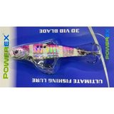 Özbience 3D Vib Blade 5.2cm 7gr Vibrasyon Jig Yem Pink Zebra Glow - Ahşap - Bej - Seçenek 1