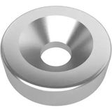 Özbience 4 Adet 10MM x 3mm Yuvarlak Neodyum Mıknatıs Disk, Ofis ve Not Tahtası Için - Mint - Seçenek 1