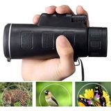 Özbience 40X60 Dürbün ve Teleskop Telefon Tutucu, Tripod, Pusula, Su Geçirmez - Ahşap - Seçenek 1