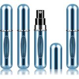 Özbience 4'lü 5ml Mini Doldurulabilir Parfüm Şişesi Seti - Açık Bej - Seçenek 1